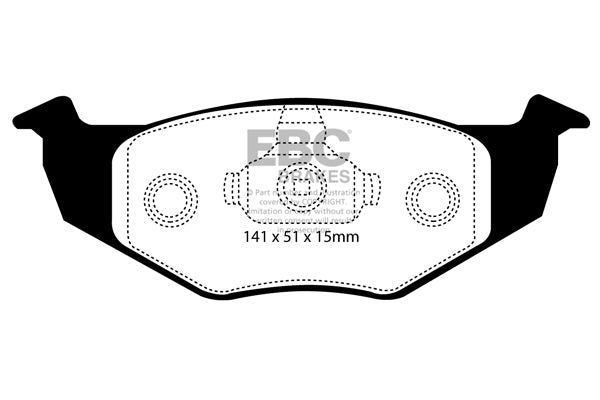 EBC Ultimax Front Brake Pads DP1137