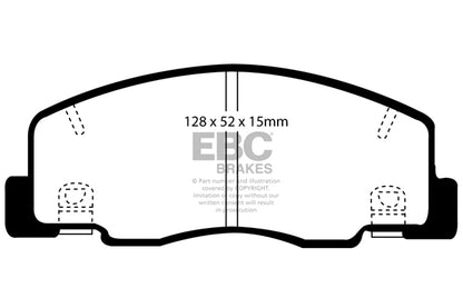 EBC Ultimax Front Brake Pads DP1204