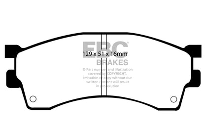 EBC Ultimax Front Brake Pads DP1236