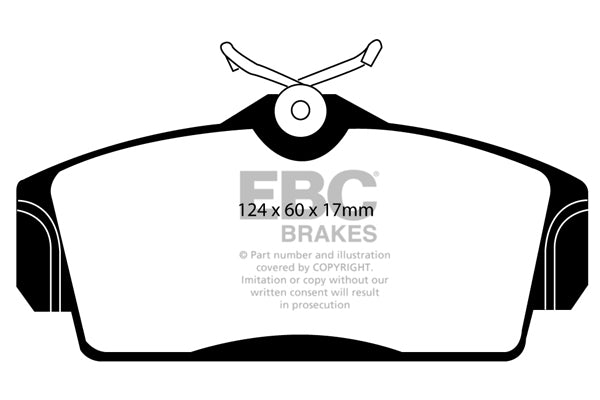 EBC Ultimax Front Brake Pads DP1238