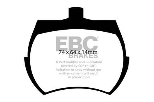 EBC Ultimax Front Brake Pads DP127