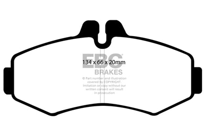 EBC Ultimax Front Brake Pads DP1292