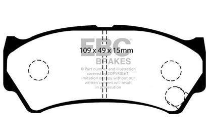 EBC Ultimax Front Brake Pads DP1299