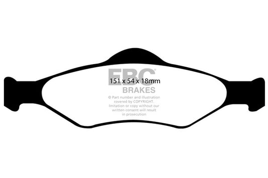 EBC Ultimax Front Brake Pads DP1300