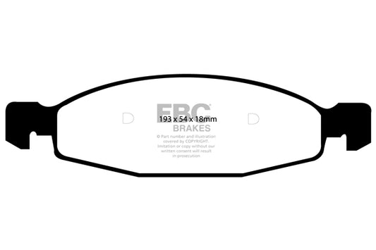 EBC Ultimax Front Brake Pads DP1312