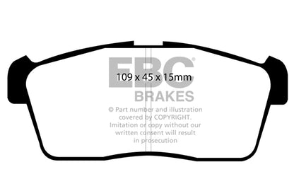 EBC Ultimax Front Brake Pads DP1344