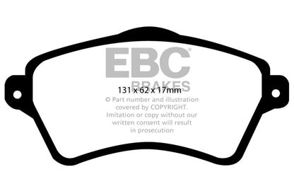 EBC Ultimax Front Brake Pads DP1352