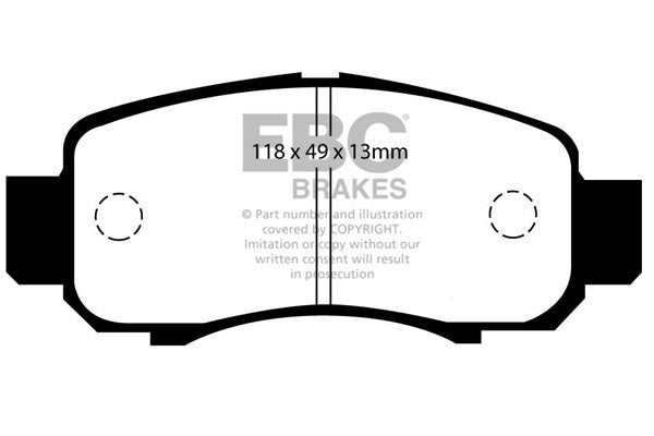 EBC Ultimax Front Brake Pads DP1355