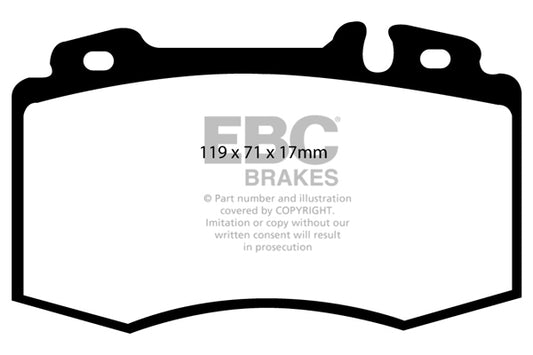 EBC Ultimax Front Brake Pads DP1363