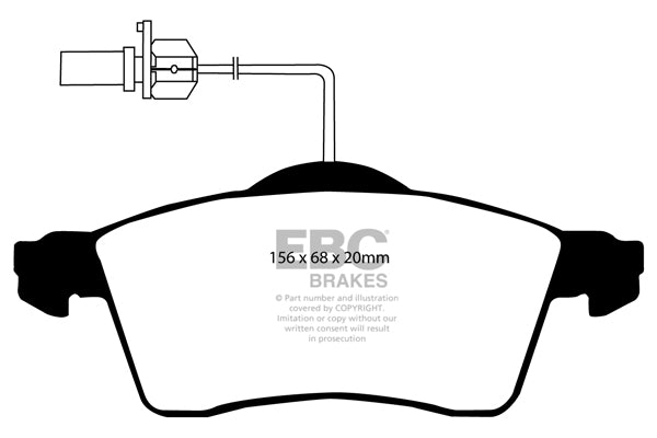 EBC Ultimax Front Brake Pads DP1398