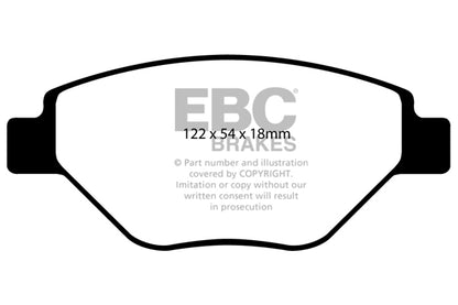 EBC Ultimax Front Brake Pads DP1467