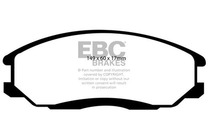EBC Ultimax Front Brake Pads DP1480