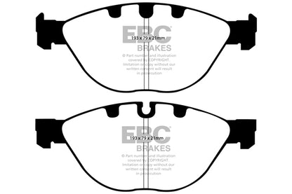 EBC Ultimax Front Brake Pads DP1482