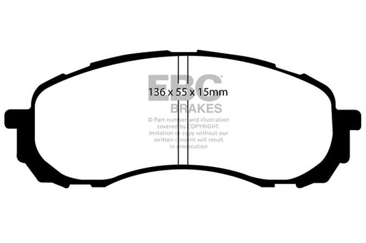 EBC Ultimax Front Brake Pads DP1492