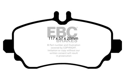 EBC Ultimax Front Brake Pads DP1555