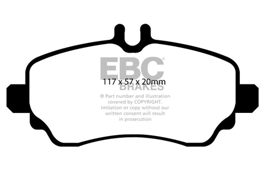 EBC Ultimax Front Brake Pads DP1555