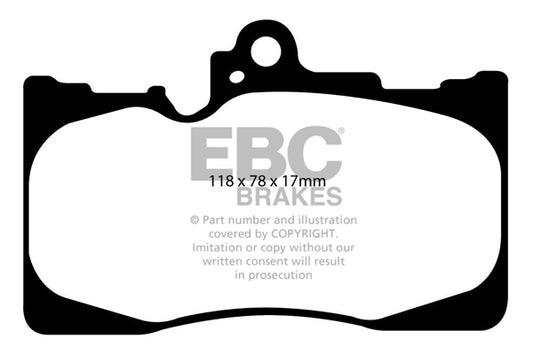 EBC Ultimax Front Brake Pads DP1589