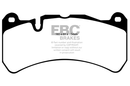 EBC Front Bluestuff NDX Pads for Lexus ISF 5.0 417BHP 2007 DP51591NDX