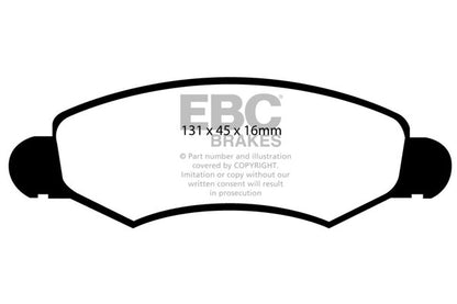 EBC Ultimax Front Brake Pads DP1598