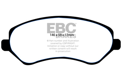 EBC Ultimax Front Brake Pads DP1612