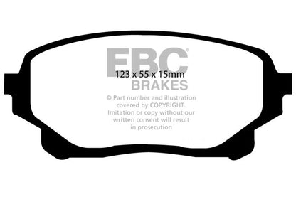 EBC Ultimax Front Brake Pads DP1756