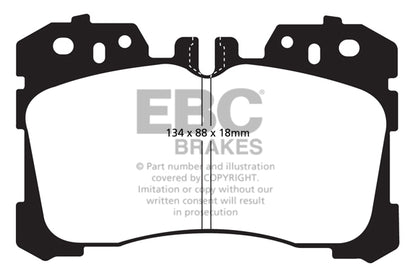 EBC Ultimax Front Brake Pads DP1811
