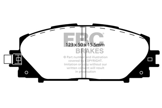 EBC Ultimax Front Brake Pads DP1817/2