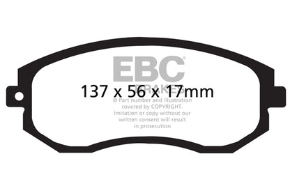 EBC Ultimax Front Brake Pads DP1884