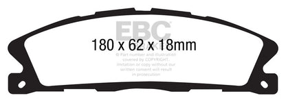 EBC Ultimax Front Brake Pads DP1886