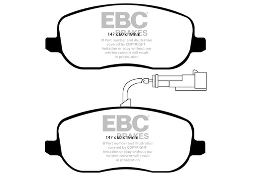 EBC Ultimax Front Brake Pads DP1906