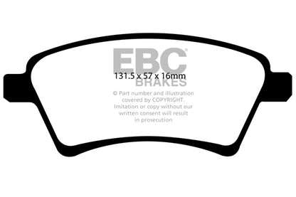 EBC Ultimax Front Brake Pads DP1925