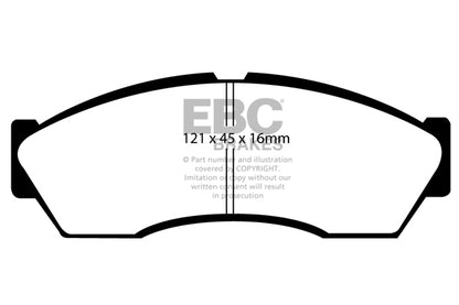 EBC Ultimax Front Brake Pads DP1964