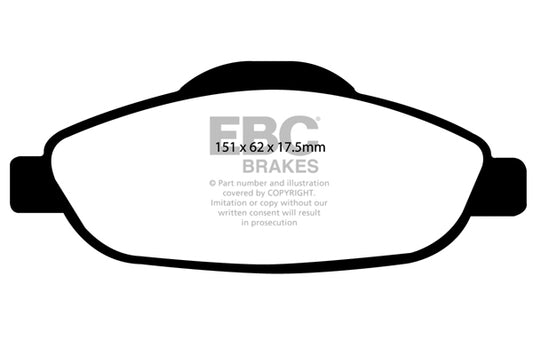 EBC Ultimax Front Brake Pads DP1978