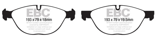 EBC Ultimax Front Brake Pads DP1994