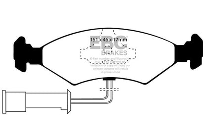 EBC Ultimax Front Brake Pads DP389