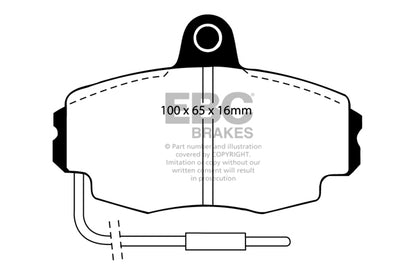EBC Ultimax Front Brake Pads DP426/4