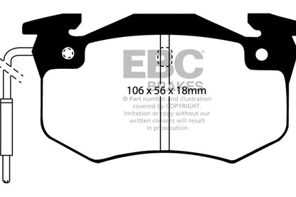 EBC Ultimax Front Brake Pads DP458