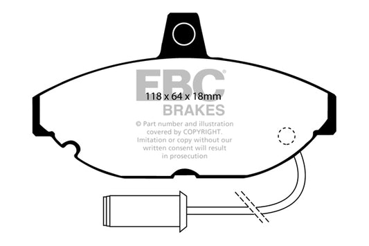 EBC Ultimax Front Brake Pads DP467