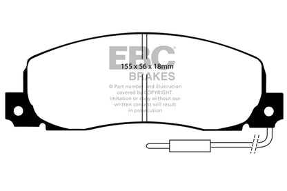 EBC Ultimax Front Brake Pads DP544