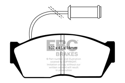 EBC Ultimax Front Brake Pads DP606