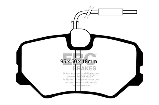 EBC Ultimax Front Brake Pads DP687