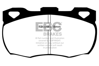 EBC Ultimax Front Brake Pads DP708