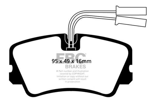 EBC Ultimax Front Brake Pads DP717