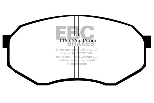 EBC Ultimax Front Brake Pads DP730