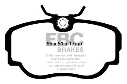 EBC Ultimax Front Brake Pads DP779