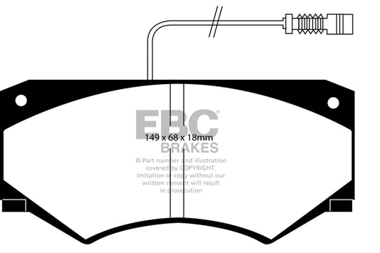 EBC Ultimax Front Brake Pads DP786