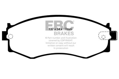 EBC Ultimax Front Brake Pads DP792