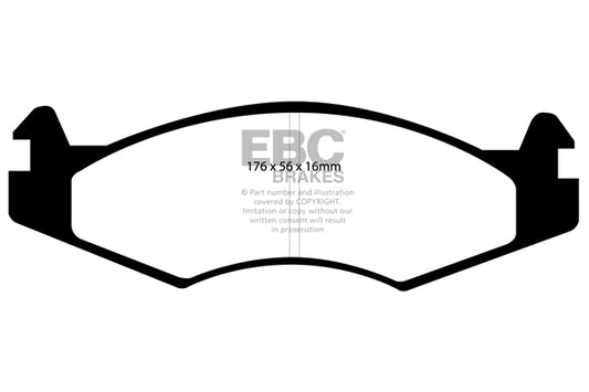 EBC Ultimax Front Brake Pads DP813