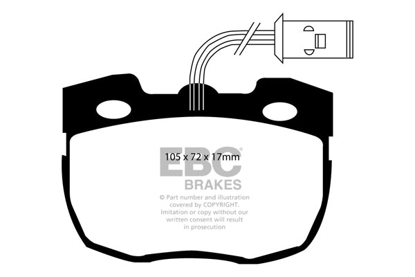 EBC Ultimax Front Brake Pads DP814