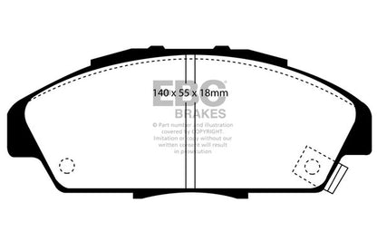 EBC Ultimax Front Brake Pads DP818